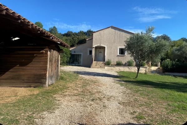 À vendre – Maison 5 pièces de plain-pied avec piscine – SAINT MARTIN DE VALGALGUES (30)