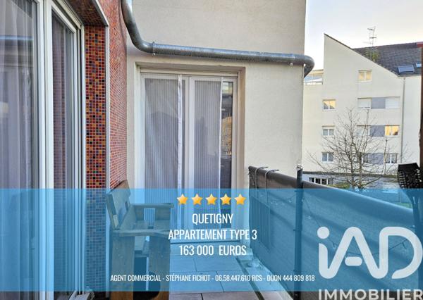 Appartement à vendre 3 pièces 57 m² Quetigny