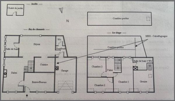 Maison Individuelle possible semi plain pied !