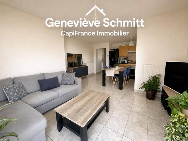 Appartement à vendre 3 pièces  Quartier des Maraichers COLMAR (68) PERLE RARE