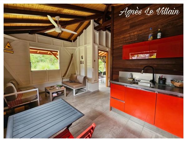 Terrain Plat avec petite maison proche Plage de Grande Anse