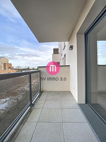 Appartement 3 pièce(s) 2 chambre(s) 57.6 m²
