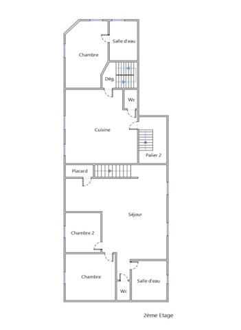 Immeuble de rapport local commercial et 5 appartements