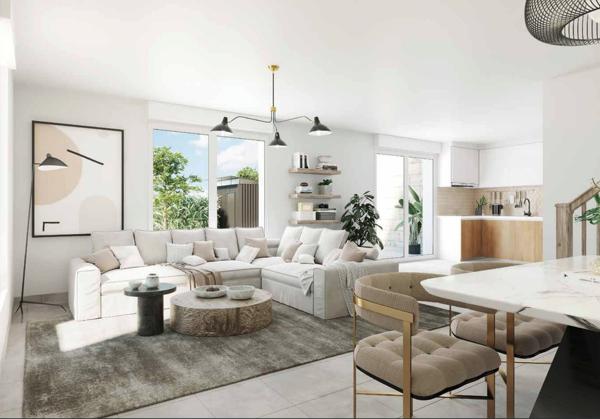 Maison Individuelle avec Grand Jardin et Parkings