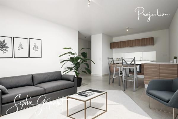 DERNIER ÉTAGE - T2 LUMINEUX AVEC TERRASSE ET GARAGE – VENELLES