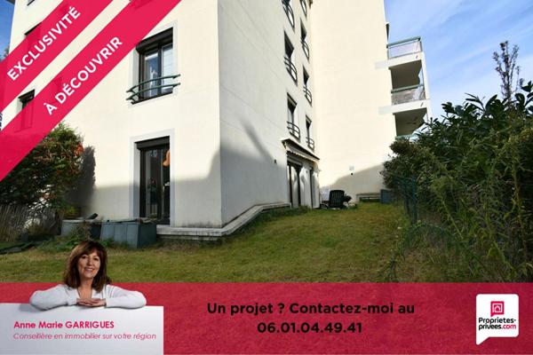Opportunité : T2 de 47 m² avec  rez-de-jardin 100 m2 - Tassin