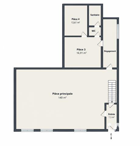 Bureaux à vendre 185,73 m² Rouen
