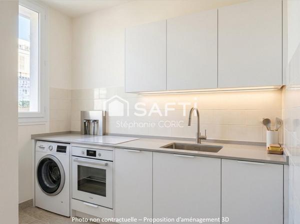 REPUBLIQUE / POINT DU JOUR - APPARTEMENT FAMILIAL 4 PIECES - 90 m² - 3 CHAMBRES