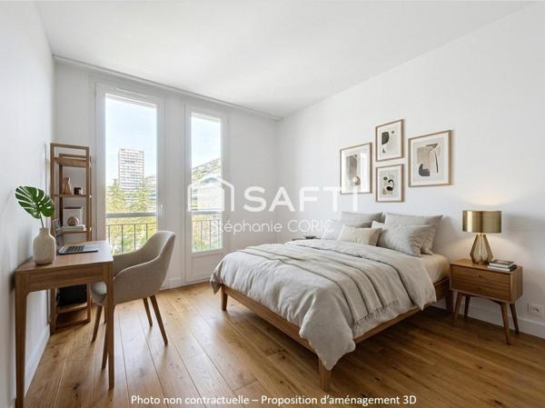 REPUBLIQUE / POINT DU JOUR - APPARTEMENT FAMILIAL 4 PIECES - 90 m² - 3 CHAMBRES