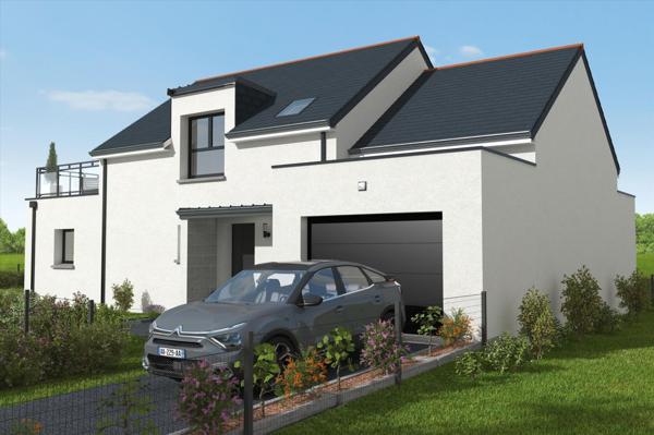 Terrain + Maison à vendre 5 pièces - 130 m²