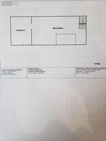 Maison à vendre à Saint-Martin-de-Lamps dans l'Indre (36110), ref : 36019/815