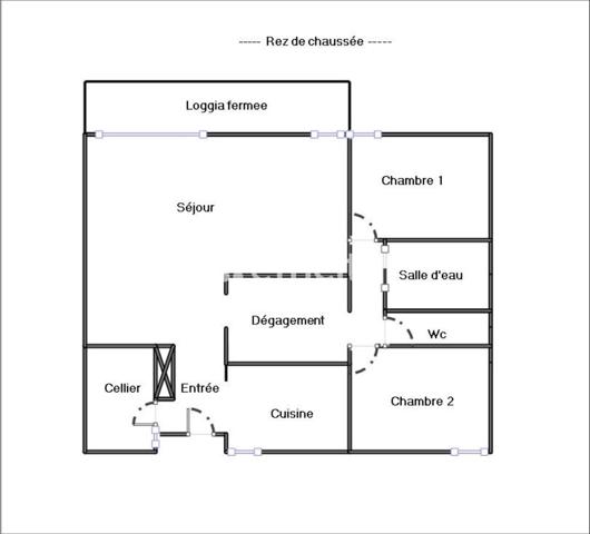Appartement 3 pièces - 85 m²