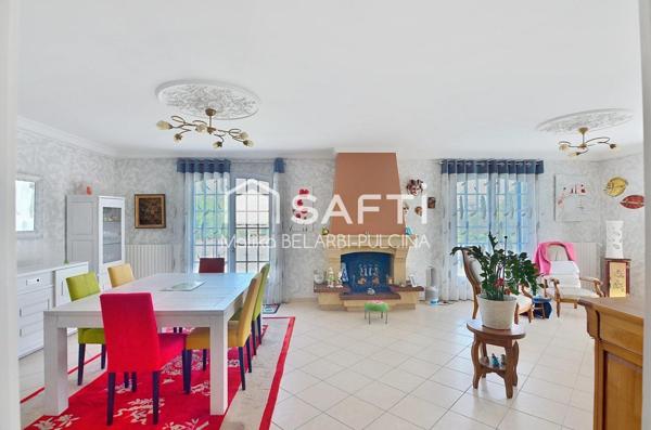 Spacieuse maison familiale avec jardin arboré