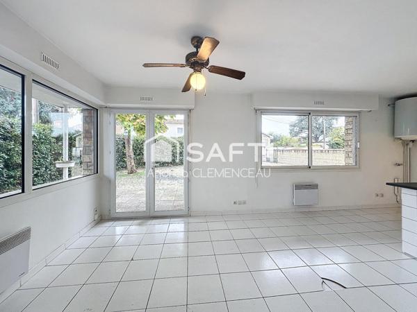 À VENDRE T2 avec un extérieur de 95m2