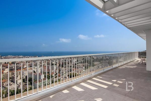 Nice, Villa sur le toit Vue Mer Panoramique