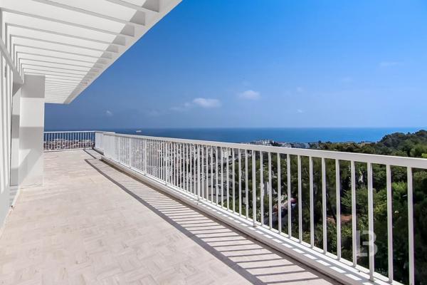 Nice, Villa sur le toit Vue Mer Panoramique