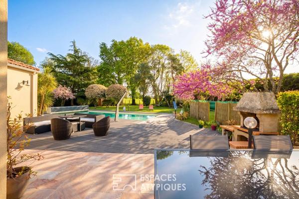 Villa familiale avec piscine aux accents du Sud