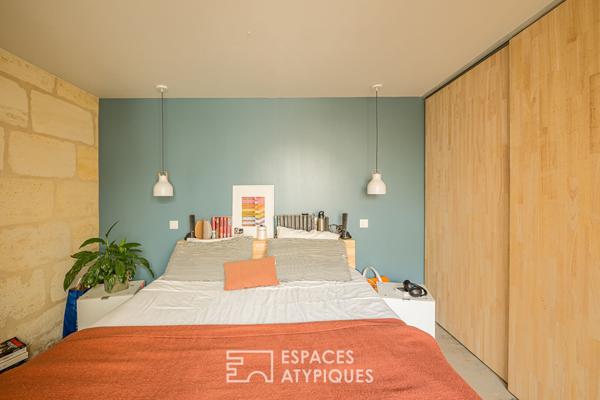 Hangar réhabilité en loft avec extérieur proche Nansouty