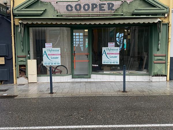 Carmaux, local commercial de 34 m²