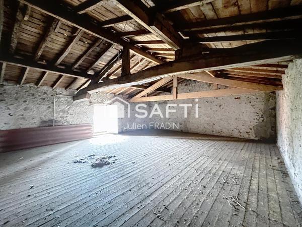 Maison 2 chambres avec potentiel d'évolution de 80 m² en comble !