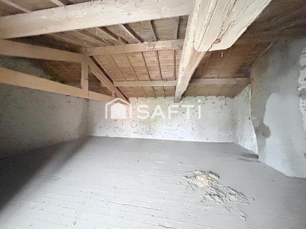 Maison 2 chambres avec potentiel d'évolution de 80 m² en comble !