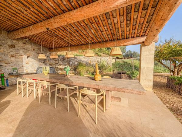 Sur les hauteurs de St Tropez - sublime maison d'architecte