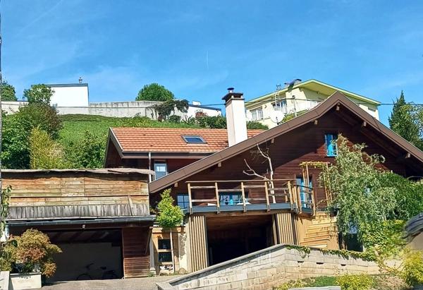Coup de cœur assuré ! Superbe chalet avec vue imprenable sur la plaine d’Alsace – Guebwiller