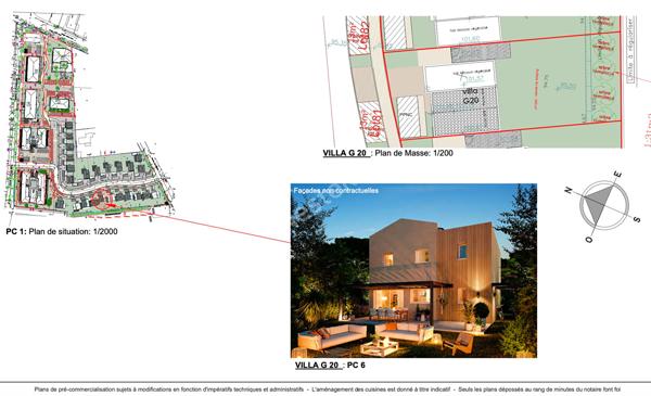 Villa contemporaine, 4 chambres, jardin et garage - proximité immédiate des commodités