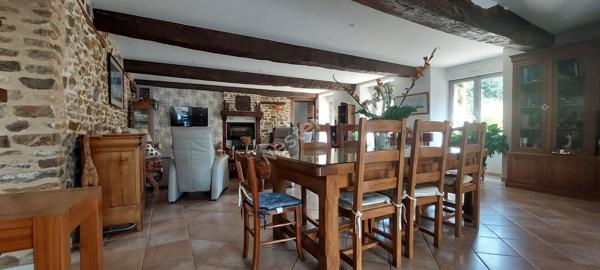 Maison PIRÉ-CHANCÉ 9 pièces 250 m²  sur 2 hectares au pied du bourg