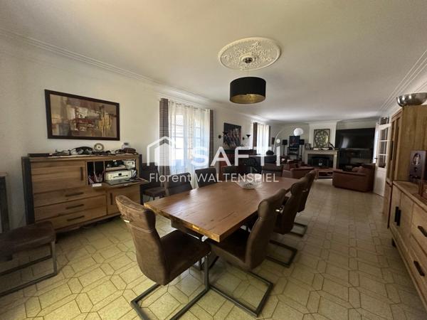 Charmante maison spacieuse 5 pièces de 188m2 avec parc arboré