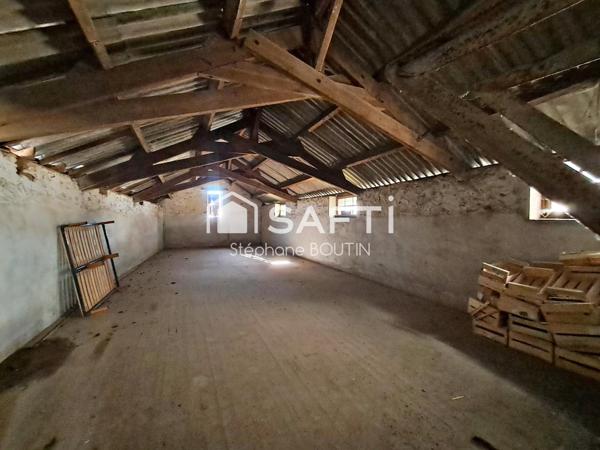 Maison à rénover – Gros œuvre sain et beau potentiel à exploiter !