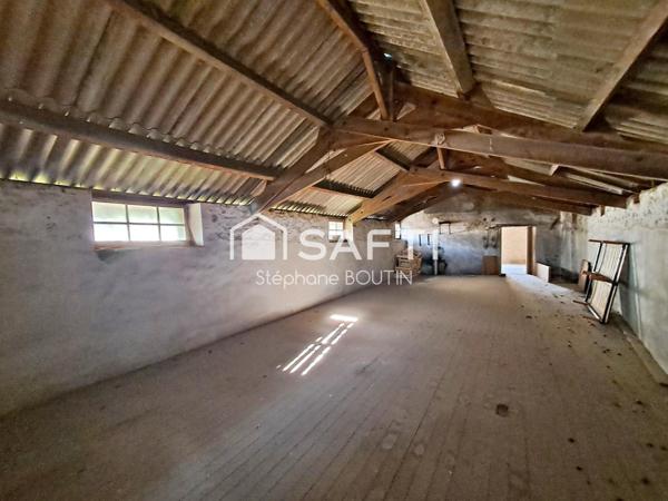 Maison à rénover – Gros œuvre sain et beau potentiel à exploiter !