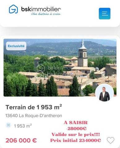 Lotissement de 1 953 m²