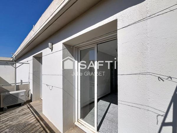 BÉZIERS - T3 BIS 90 M² AVEC BALCONS ET GARAGE