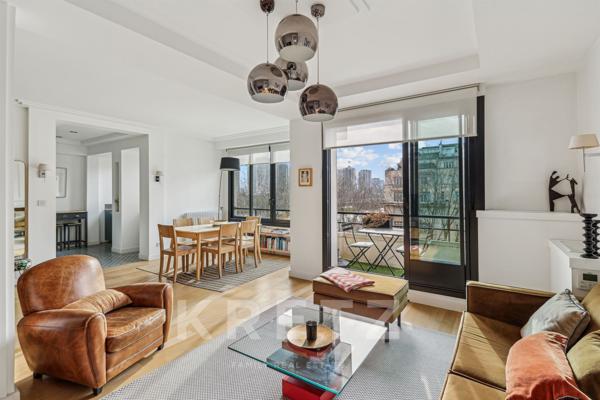 Appartement avec terrasse au coeur du 16e