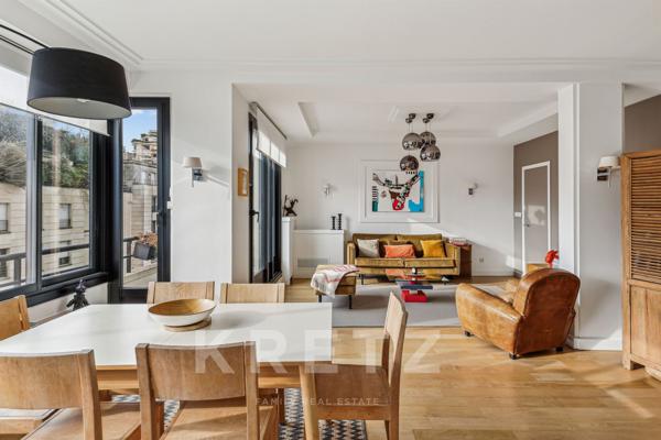 Appartement avec terrasse au coeur du 16e