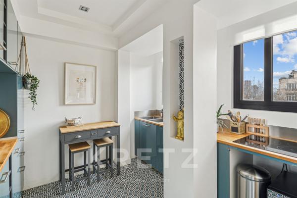 Appartement avec terrasse au coeur du 16e