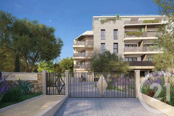 Appartement F3 à vendre  3 pièces - 78,36 m 2   ANTIBES  - 06