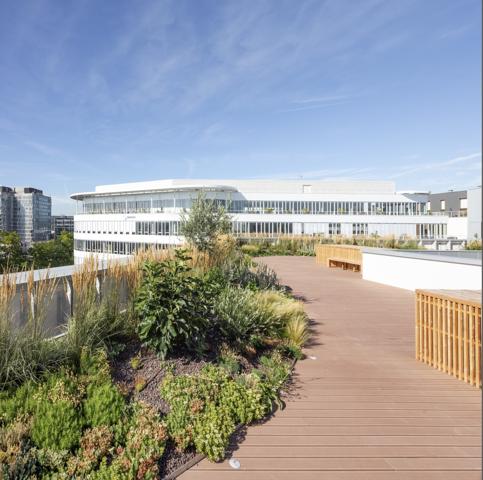 Bureaux neufs à louer à Rueil-Malmaison avec rooftop et services variés