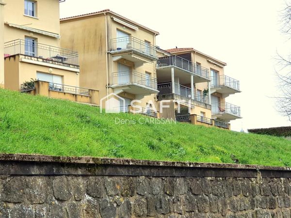 T3 + balcon Vue Dordogne + cave + place de stationnement