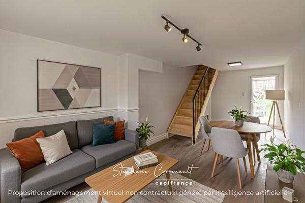 Maison de ville rénovée de 160 m² au coeur de Saint-Astier