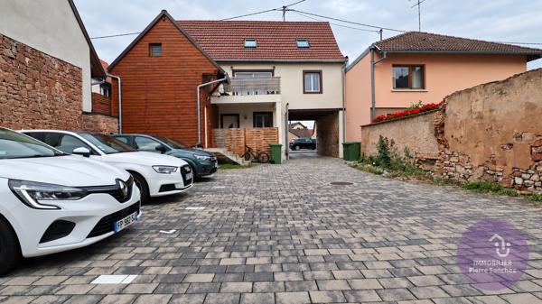 Altorf, appartement 3 pièces de 49,42 m² avec terrasse, parking et cave