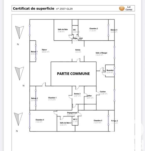 Appartement à vendre 7 pièces 162 m² Toulon