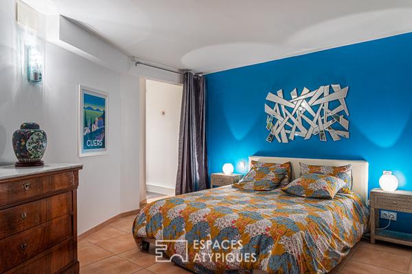 Maison d’architecte vue sur mer, collines et golf