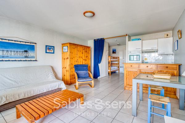 Appartement T1 avec vue sur le port de pêche sur la commune des Sables d’Olonne