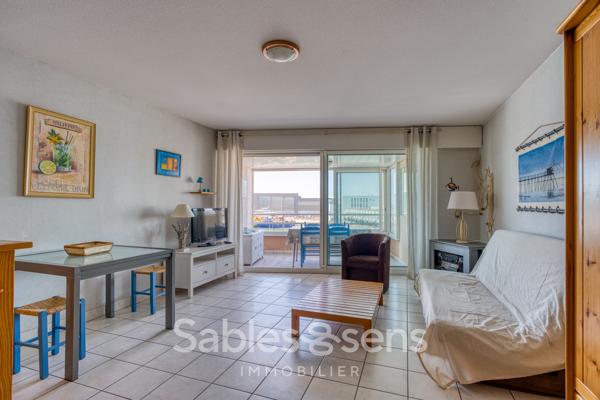 Appartement T1 avec vue sur le port de pêche sur la commune des Sables d’Olonne