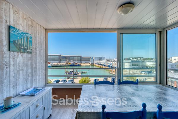Appartement T1 avec vue sur le port de pêche sur la commune des Sables d’Olonne