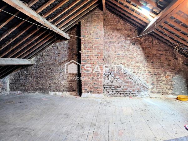 Maison de ville - pièces spacieuses - 2 chambres - jardin - garage