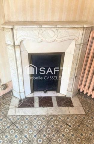 Maison de ville - pièces spacieuses - 2 chambres - jardin - garage