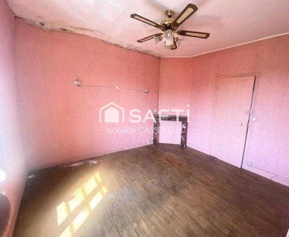 Maison de ville - pièces spacieuses - 2 chambres - jardin - garage